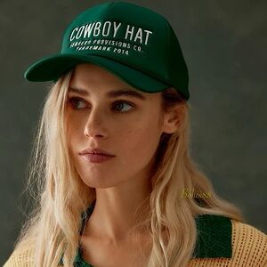 NEW Free People Cowboy Baseball Hat